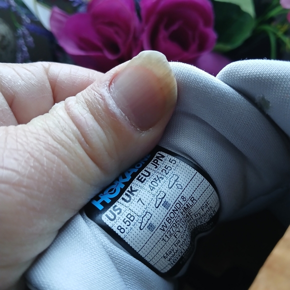 Hoka One Bondi 8 Comfort/Running Medical Field Lifestyle Shoes Size 8.5 Women - Picture 16 of 16